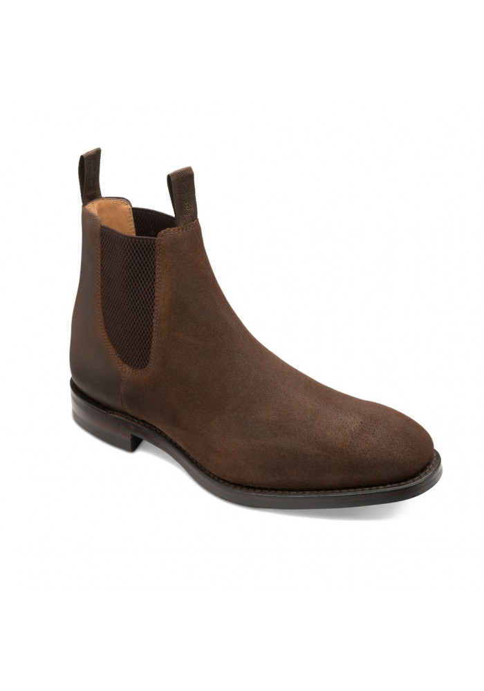 Ghete Chatsworth Rust Brown Waxed Suede