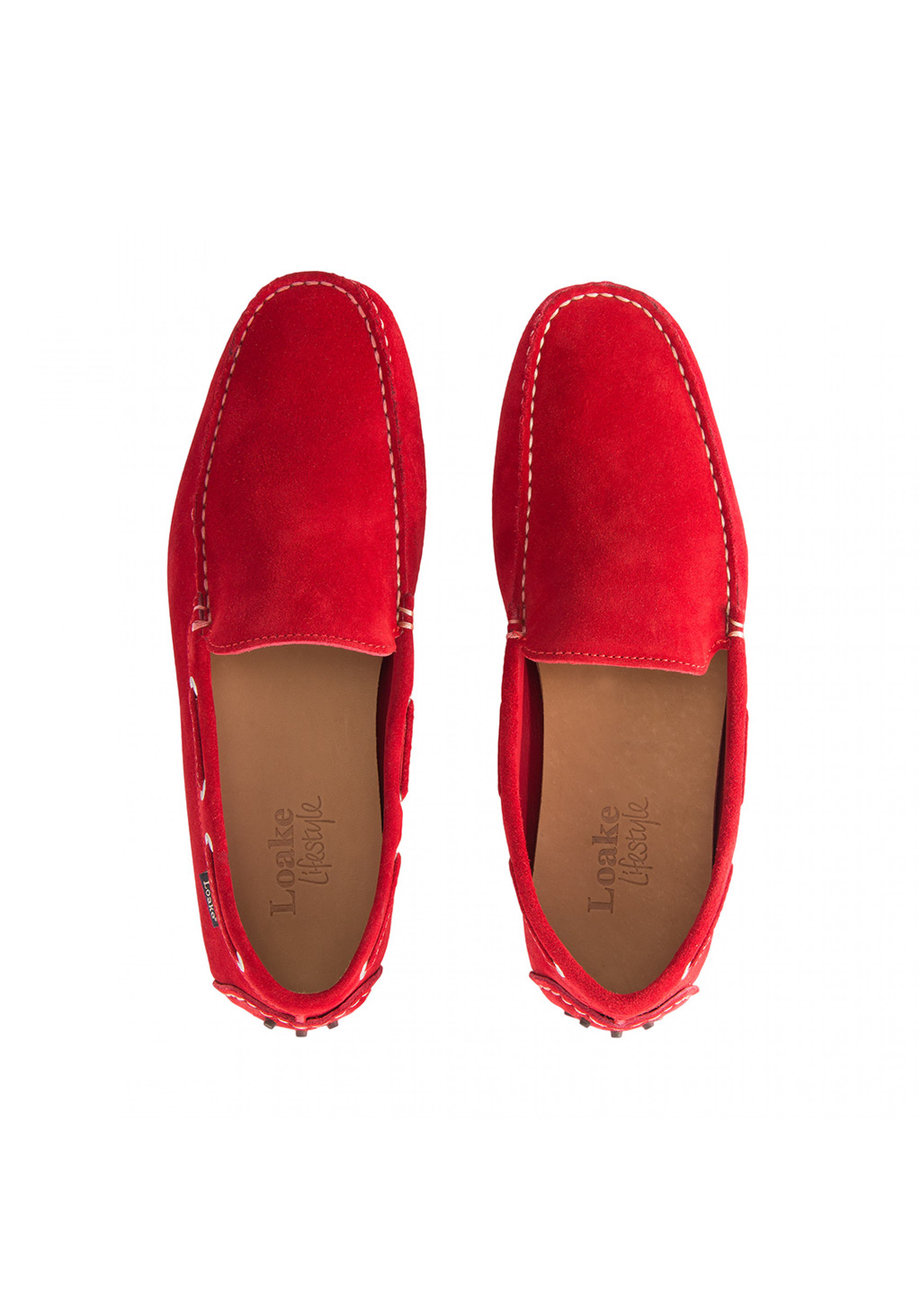 Pantofi Donington Red Suede