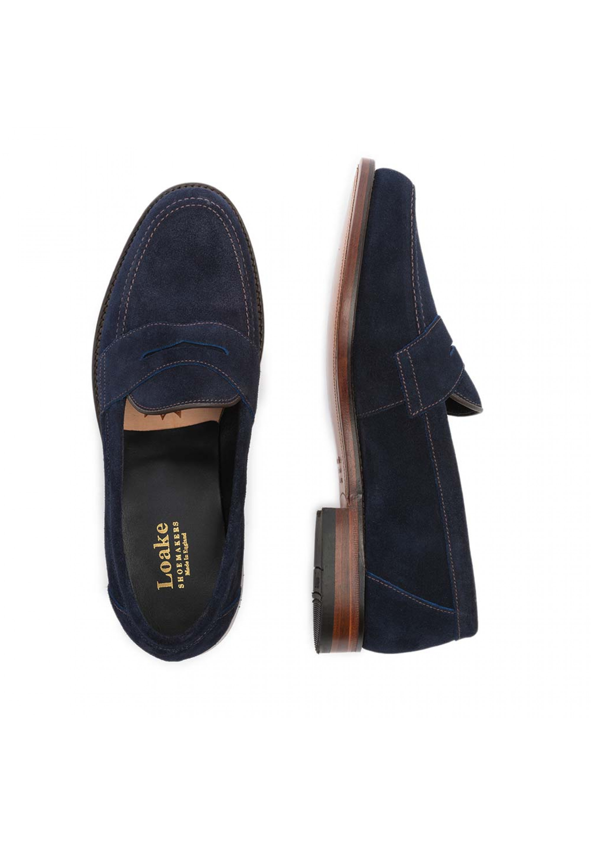 Pantofi Loafer Eton Navy 
