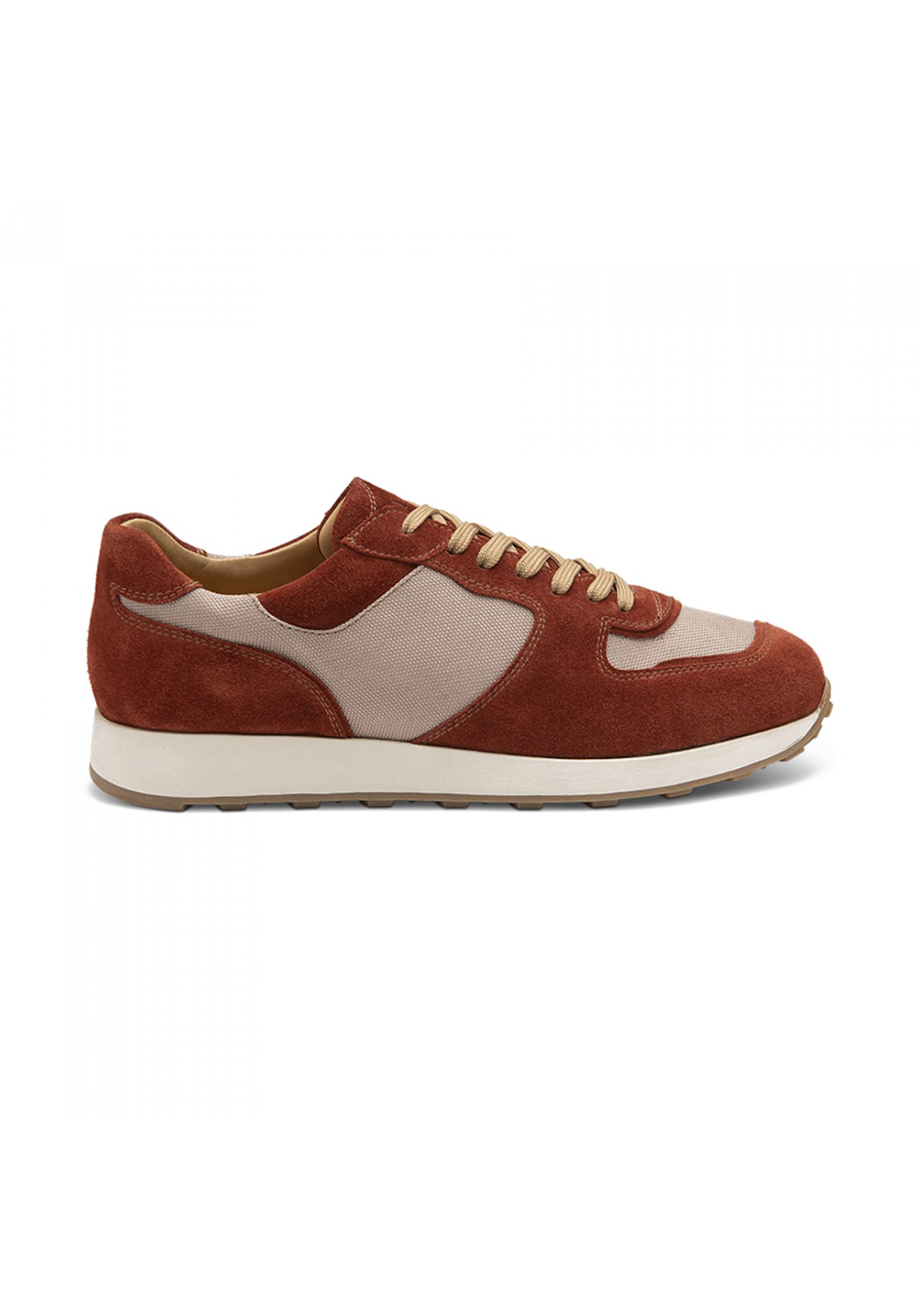 Pantofi sport Trainer Foster Flame Orange Suede 