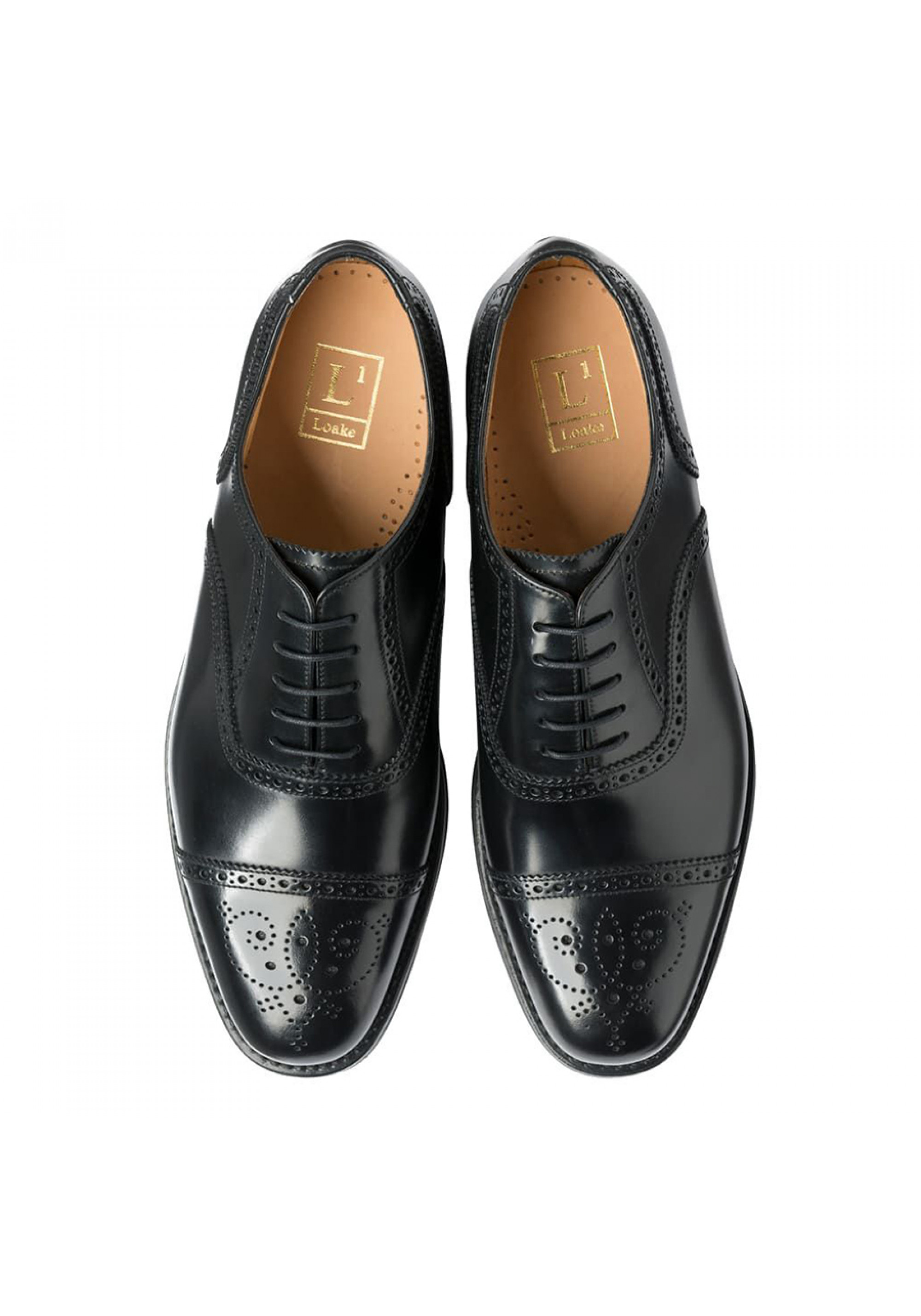 Pantofi Oxford 301 Black 