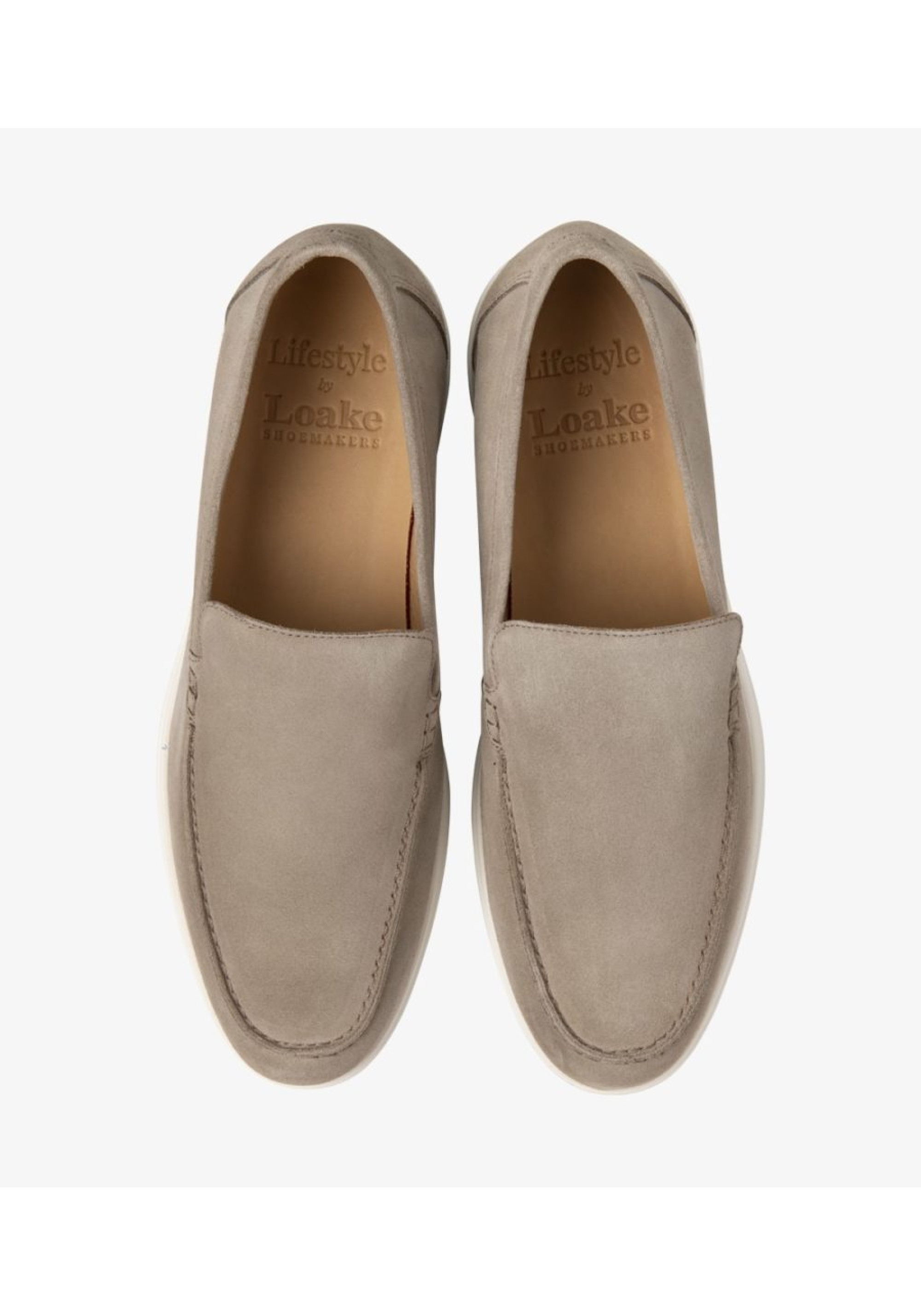 Pantofi Loafer Tuscany Stone Suede 