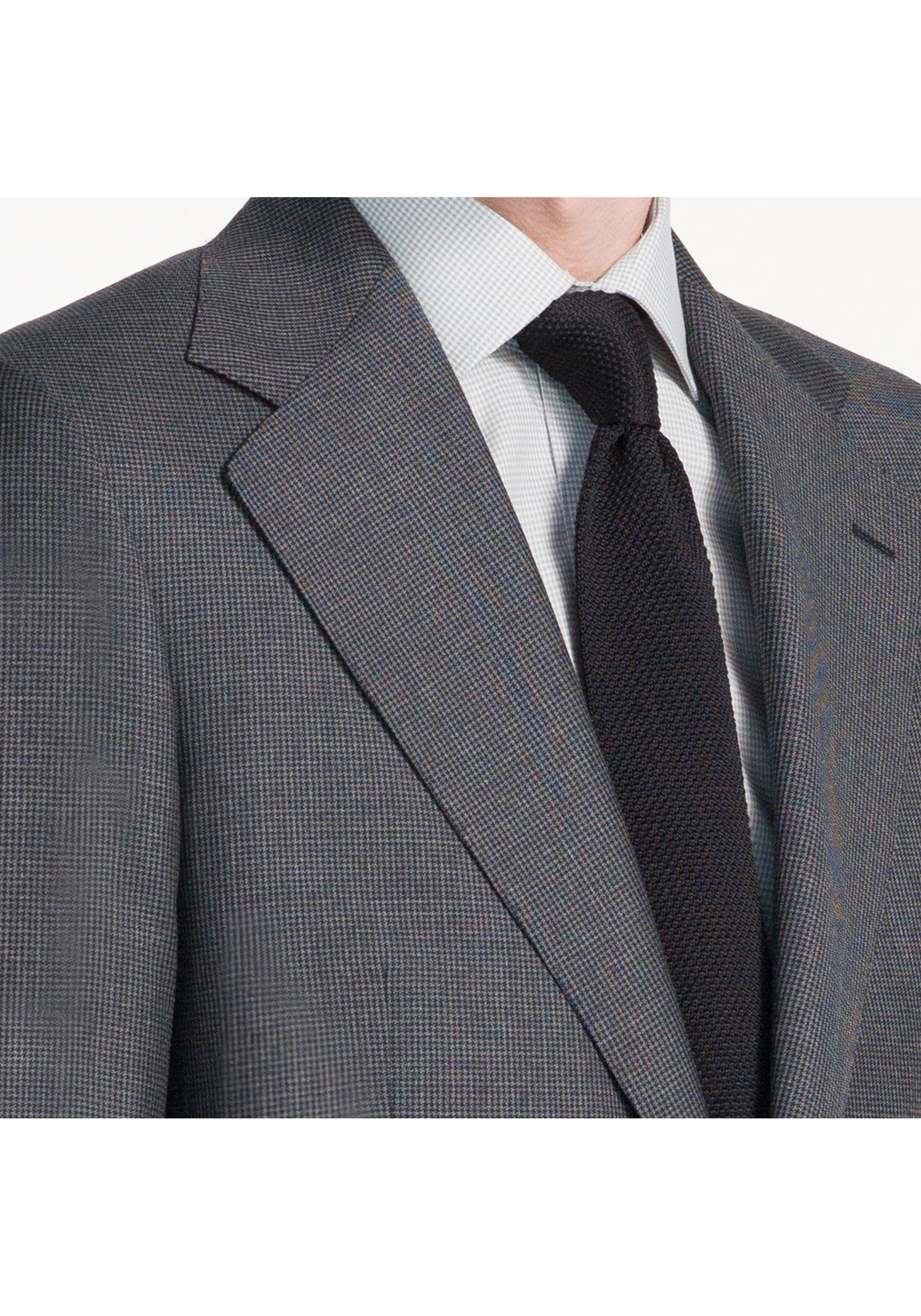 Grey Houndstooth Suit